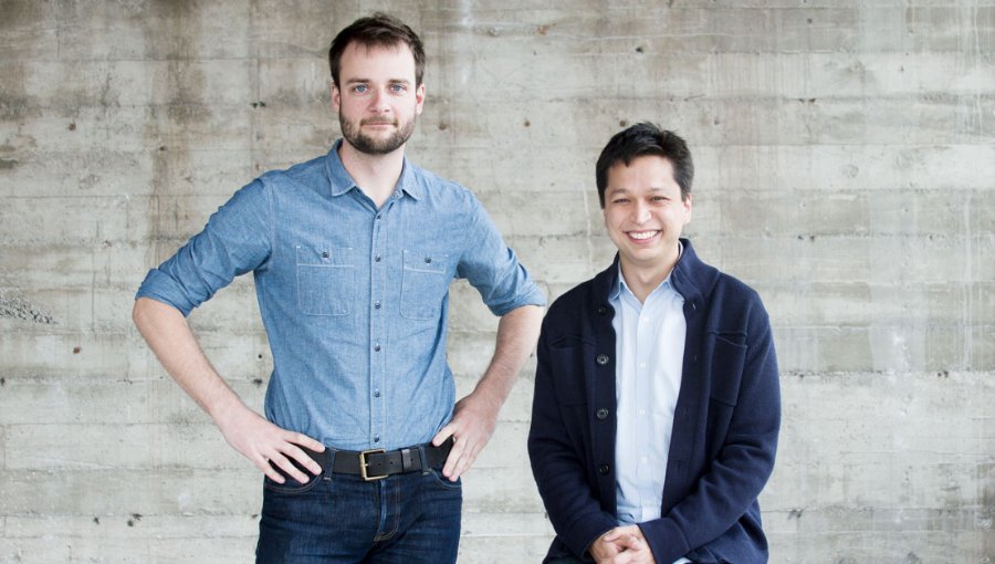 Evan Sharp and Ben Silbermann, founders of Pinterest