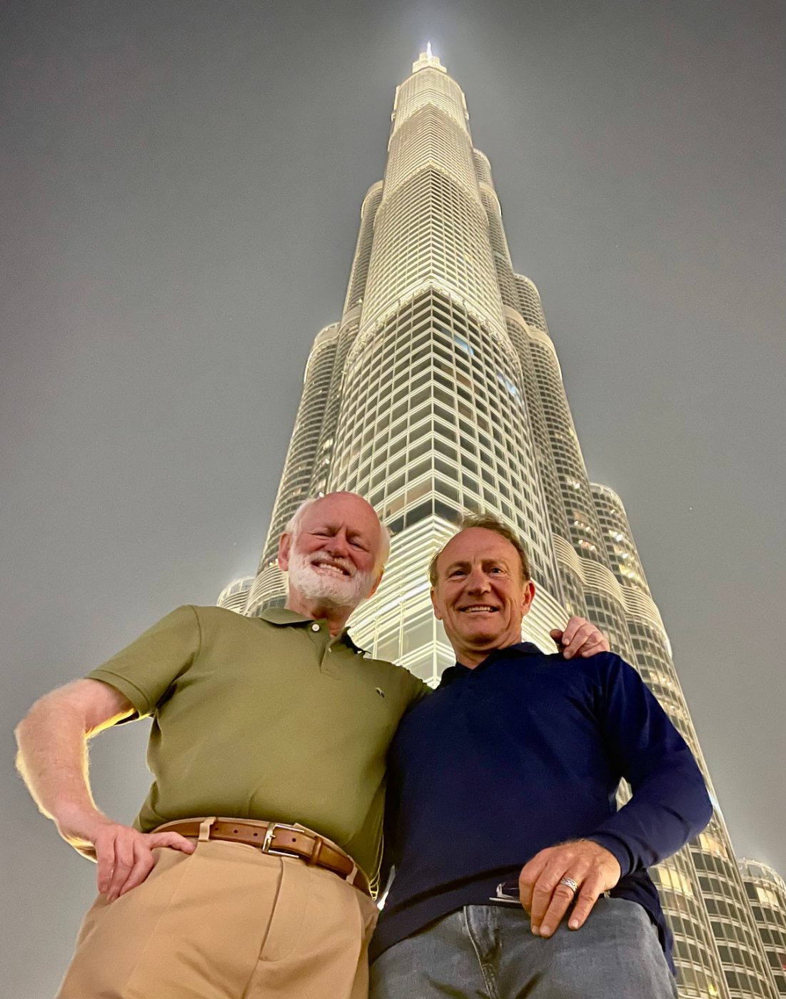 Marshall Goldsmith and Mark | Dubai