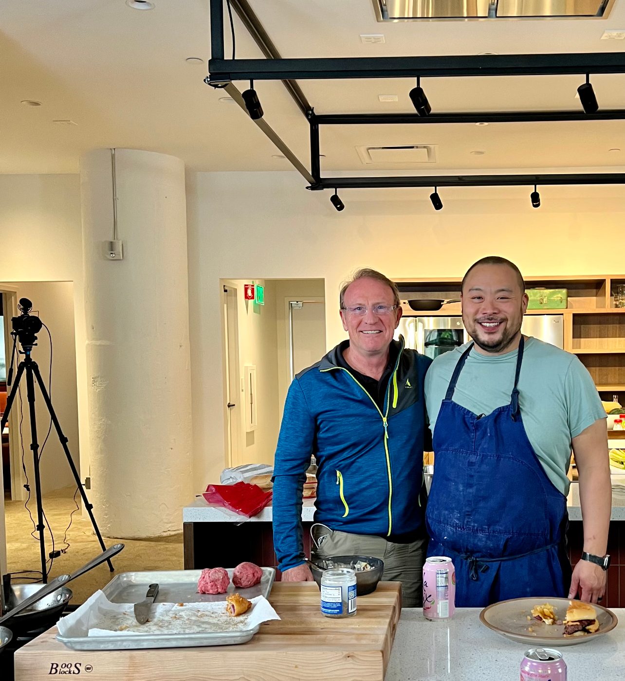 Mark and Dave Chang Cooking Together | Momofuku