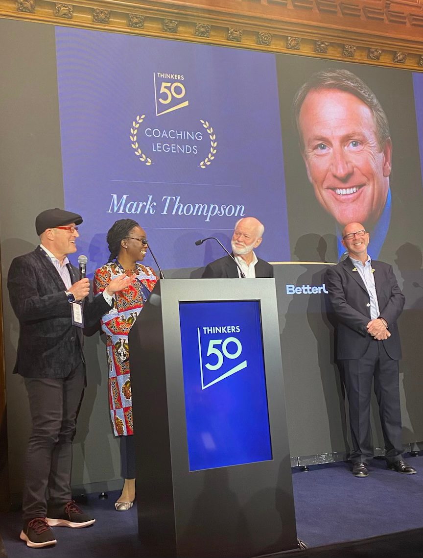 Mark inducted into the Thinkers50 Coaching Legends