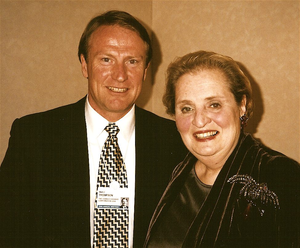 US Secretary of State Madeline Albright